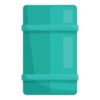 Big metal water filter for house system vector