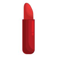 Red lipstick standing up adding a touch of color vector