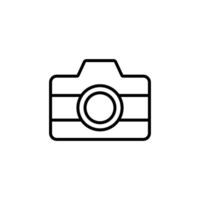 Photography Camera Icon Ideal for Media and Visual Content vector
