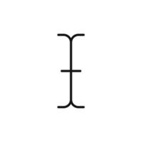 Cursor Text Icon Collection Pointer Illustrations for User Interface and Computing vector