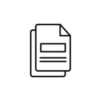 File Duplicate Icon Perfect for Document Management Systems vector