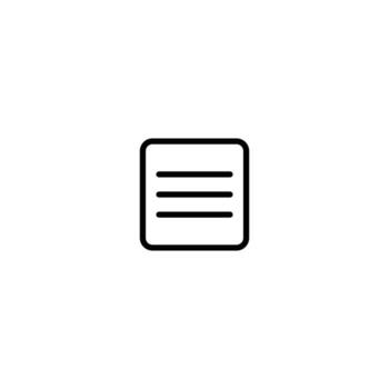 navegación menú icono Perfecto para web y móvil interfaces vector