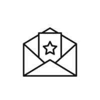 Unsealed Envelope Icon Ideal for Mail and Communication vector