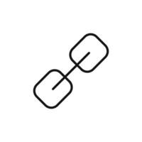 Hyperlink Icon Perfect for Web Links and Connectivity vector