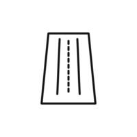 Road Map Icon Ideal for GPS Navigation vector