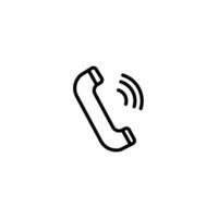 Communication Phone Icon Perfect for Customer Service and Calls vector