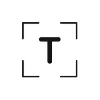 Text Document Icon Perfect for Writing and Editing vector