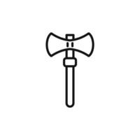 ax tool icon logo sign outline vector