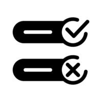 Input Validation Icon Symbol Design Illustration vector