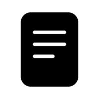 Document Icon Symbol Design Illustration vector