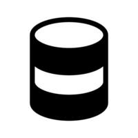 Database Icon Symbol Design Illustration vector