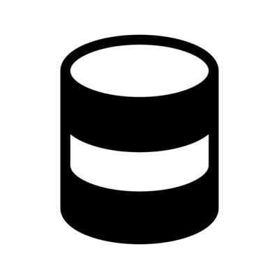 Database Icon Symbol Design Illustration