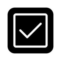 Checkbox Icon Symbol Design Illustration vector