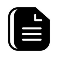 Document Icon Symbol Design Illustration vector