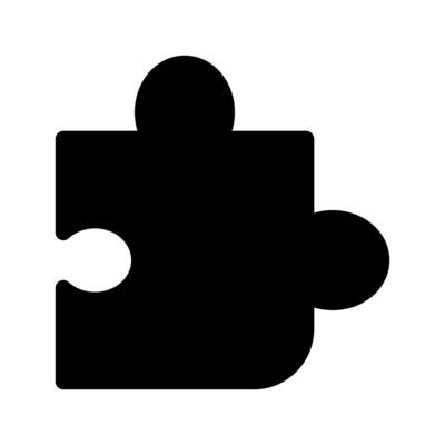 Puzzle Icon Symbol Design Illustration