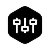 Controls Icon Symbol Design Illustration vector