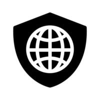 Internet Guard Icon Symbol Design Illustration vector