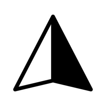 enviar icono símbolo diseño ilustración vector