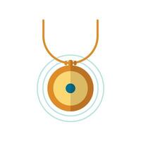 Smart Accessory Security flat icon. Color simple element from wearable devices collection. Creative Smart Accessory Security icon for web design, templates, infographics and more vector