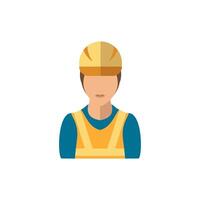 Port Worker icon. Simple element from port collection. Creative Port Worker icon for web design, templates, infographics and more vector