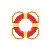 Lifebuoy icon. Simple element from port collection. Creative Lifebuoy icon for web design, templates, infographics and more vector