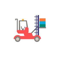 Port Loader icon. Simple element from port collection. Creative Port Loader icon for web design, templates, infographics and more vector