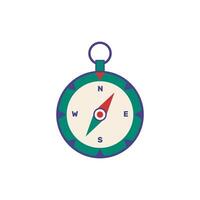 Compass icon. Simple element from port collection. Creative Compass icon for web design, templates, infographics and more vector