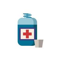 Potion icon. Simple element from pharmacy collection. Creative Potion icon for web design, templates, infographics and more vector