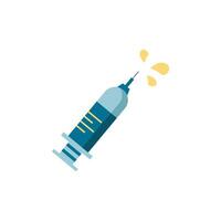 Syringe icon. Simple element from pharmacy collection. Creative Syringe icon for web design, templates, infographics and more vector