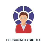 Personality Model icon. Simple element from personality collection. Creative Personality Model icon for web design, templates, infographics and more vector