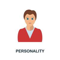 Personality icon. Simple element from personality collection. Creative Personality icon for web design, templates, infographics and more vector