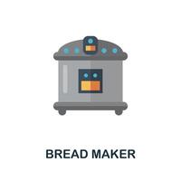 Bread Maker icon. Simple element from kitchen appliances collection. Creative Bread Maker icon for web design, templates, infographics and more vector