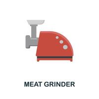 Meat Grinder icon. Simple element from kitchen appliances collection. Creative Meat Grinder icon for web design, templates, infographics and more vector