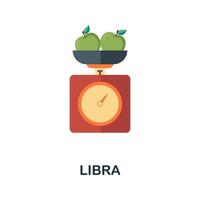 Libra icon. Simple element from kitchen appliances collection. Creative Libra icon for web design, templates, infographics and more vector