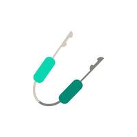 Grill Tongs icon. Simple element from grill and barbecue collection. Creative Grill Tongs icon for web design, templates, infographics and more vector