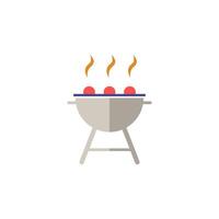 Grill icon. Simple element from grill and barbecue collection. Creative Grill icon for web design, templates, infographics and more vector