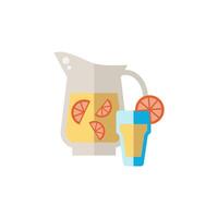 Lemonade icon. Simple element from grill and barbecue collection. Creative Lemonade icon for web design, templates, infographics and more vector