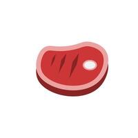 Steak icon. Simple element from grill and barbecue collection. Creative Steak icon for web design, templates, infographics and more vector