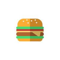 Burger icon. Simple element from grill and barbecue collection. Creative Burger icon for web design, templates, infographics and more vector