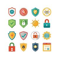 Security Icon Set Collection Illustration vector