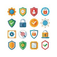 Security Icon Set Collection Illustration vector