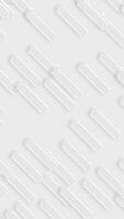 Vertical - simple elegant clean white abstract background with a seamless pattern of glossy translucent rounded shapes. This subtle minimalist animation is full HD and looping. video