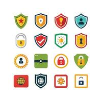 Security Icon Set Collection Illustration vector