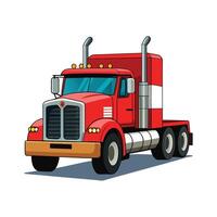 Realistic Truck Illustration vector