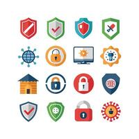 Security Icon Set Collection Illustration vector