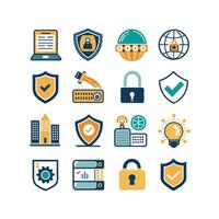 Security Icon Set Collection Illustration vector