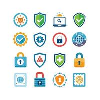 Security Icon Set Collection Illustration vector