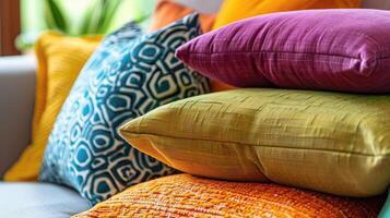 Pillows of Style Adding Warmth and Color to Your Home photo