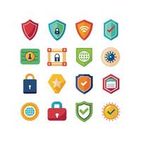 Security Icon Set Collection Illustration vector