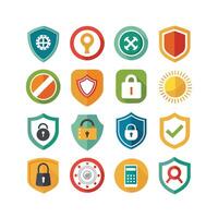 Security Icon Set Collection Illustration vector